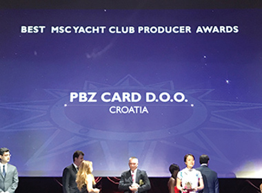 PBZ Card putnička agencija dobila prestižnu Best MSC Yacht Club Producer nagradu