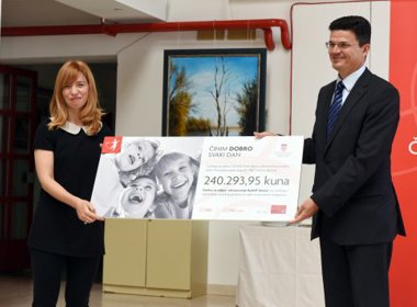 PBZ grupa donirala 240.293 kune za kvalitetniju skrb i psihosocijalnu podršku i rehabilitaciju korisnika Centra za odgoj i obrazovanje Rudolf Steiner Daruvar