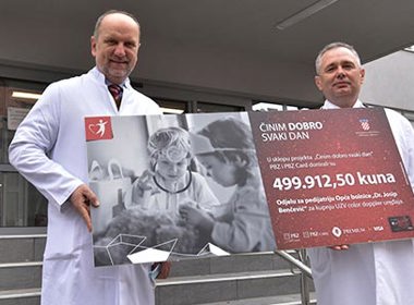 PBZ Grupa donirala pola milijuna kuna Odjelu za pedijatriju Opće bolnice u Slavonskom Brodu