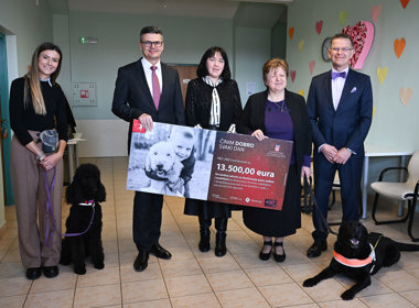 Donacija PBZ grupe omogućila edukaciju terapijskog psa za djecu u Centru Dubrava