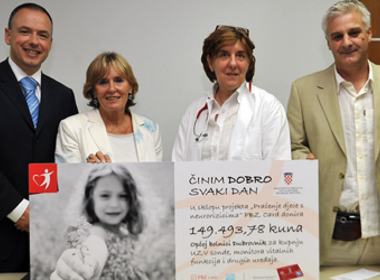 PBZ Card uručio donaciju Općoj bolnici Dubrovnik