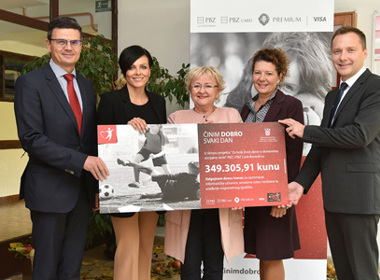 PBZ Grupa dodijelila 40. donaciju u okviru projekta "Činim dobro svaki dan“