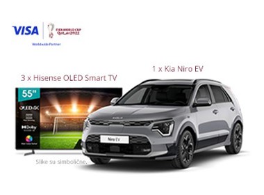 Sudjelujte u nagradnoj igri „Visa Qatar”