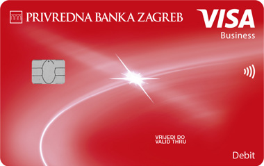 Visa debitna kartica za poslovne subjekte