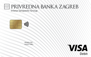Visa Inspire - kartica PBZ tekućeg računa