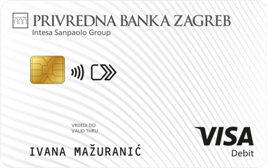 Visa Inspire debitna kartica