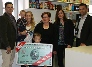 100.000 kuna na American Express kartici