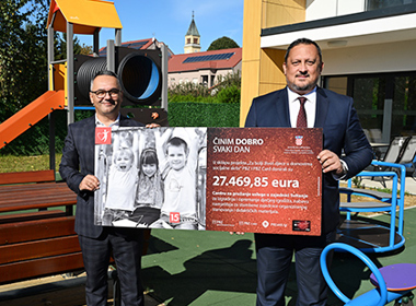 Centar za pružanje usluga u zajednici Svitanje dobio donaciju PBZ grupe vrijednu oko 30.000 eura
