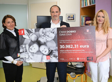 PBZ grupa donirala više od 30.000 eura Odjelu za pedijatriju pulske bolnice