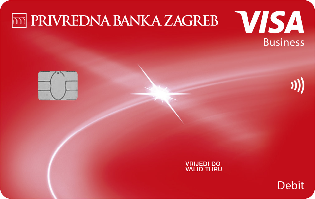 Visa debitna kartica za poslovne subjekte